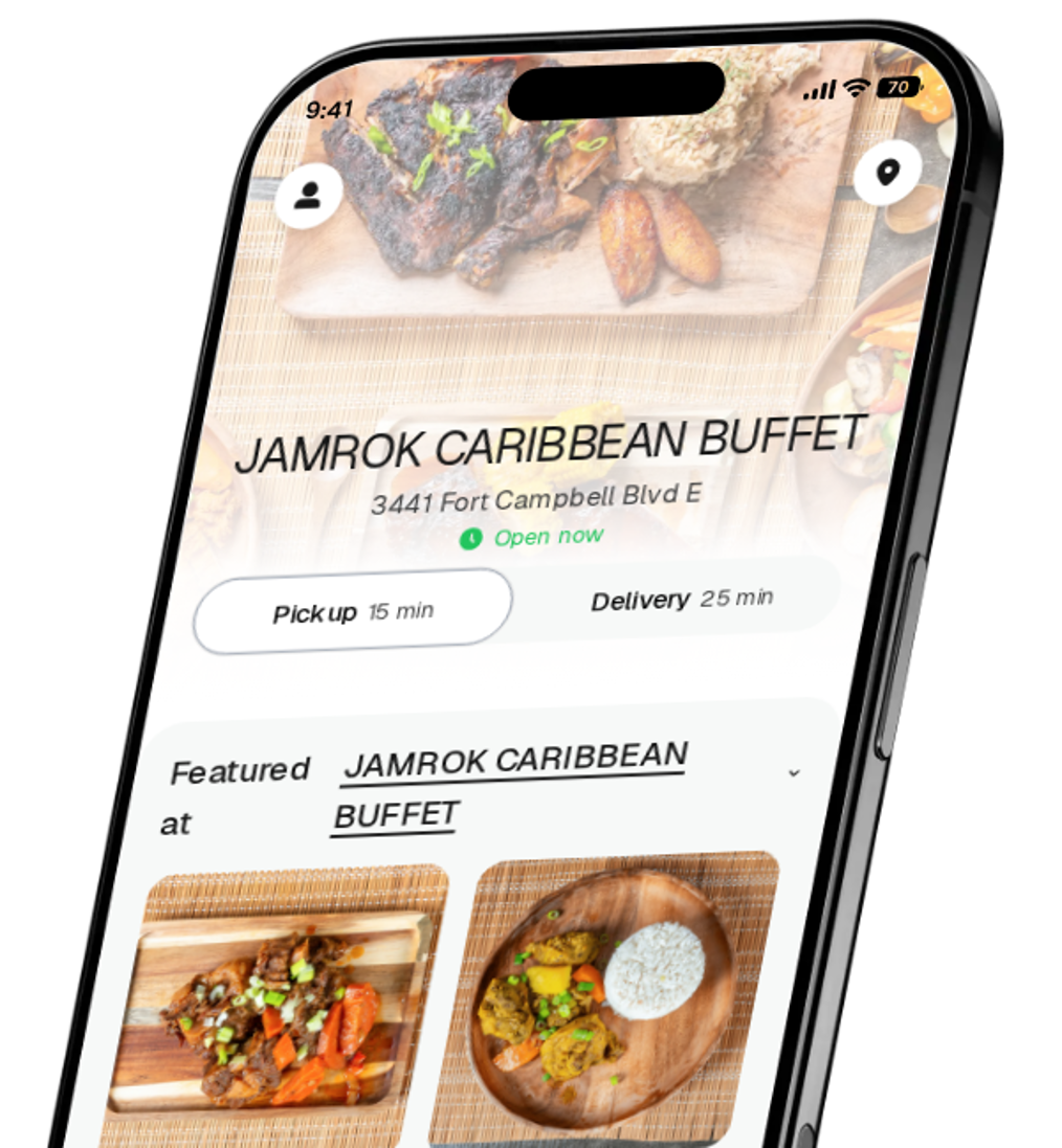 JAMROK CARIBBEAN BUFFET app preview