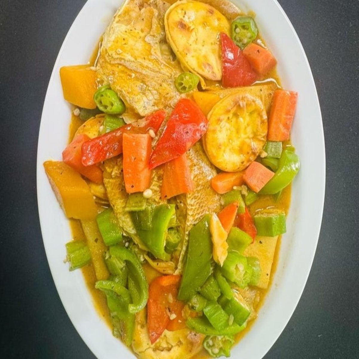 Steamed Snapper