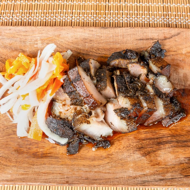 Spicy Jerk Pork.