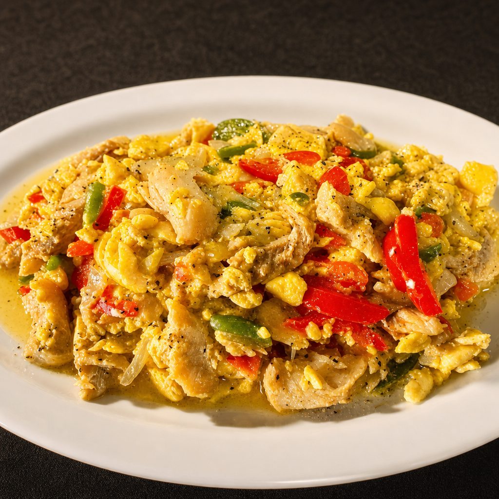 Ackee & Saltfish.