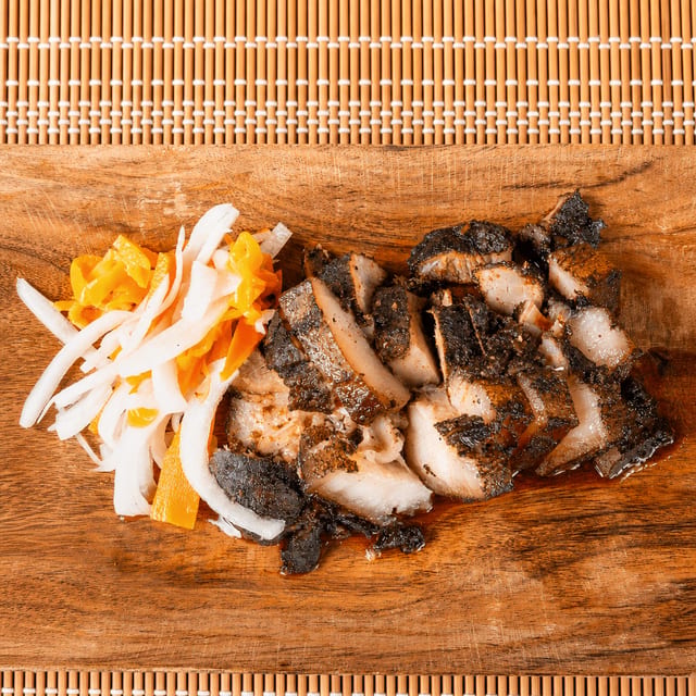 Spicy Jerk Pork.