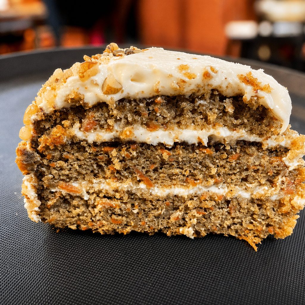 CARROT CAKE.