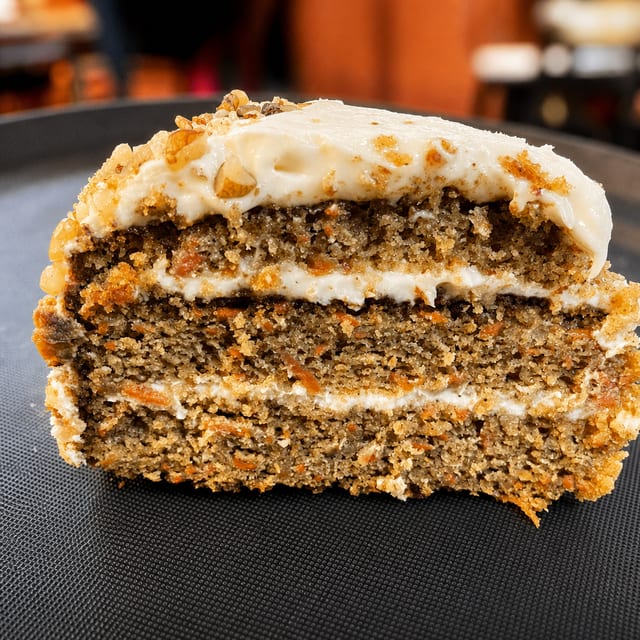 CARROT CAKE.